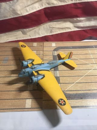 Vintage Wwi - Wwii 1/72 Adult Built U.  S.  Army Plastic Model Aircraft Airplane