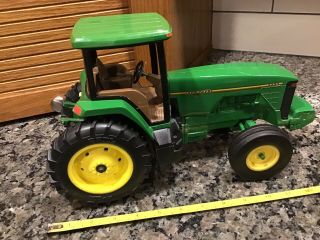 Vintage Ertl 1/16 Scale John Deere 4wd Farm Toy Tractor Cab 8200 Stamp 1306 14”