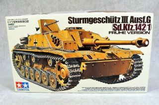 Tamiya Wwii Military German Sturmgeschutz Iii Ausf.  G Tank Model Kit