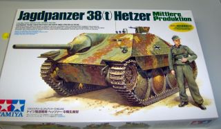 1/35 Scale Jagdpanzer 38 (t) Hetzer (tamiya) (kit 35285)