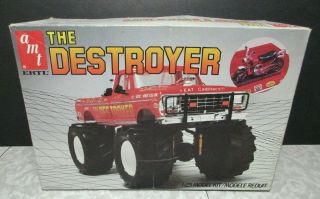 The Destroyer Ford Monster Truck Amt Model Kit 1980 