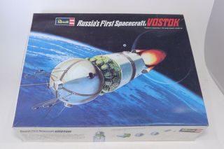 Vintage Revell Russian Vostok 1/24 Model Spacecraft Rocket Kit Open Bags