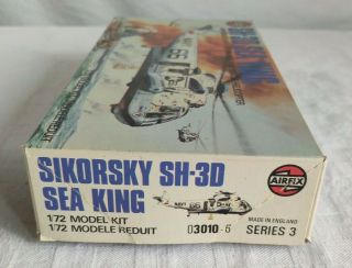 SIKORSKY SH - 3D SEA KING AIRFIX MAQUETTE 1/72 REF 03010 - 6 3