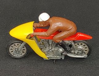 1971 - 74 Hot Wheels Rrrumblers (redline Era) " Rip Snorter " Cycle W/rider