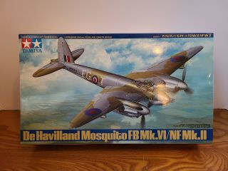 Dehavilland Mosquito Fbmk.  Vi/nf Tamiya 1:48 Scale Plastic Model Airplane Kit
