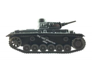 1:72 Scale Diecast Panzerkampf Wwii German Army Panzer Iii Tank