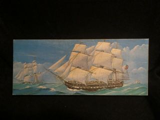 Sterling Uss Constitution “old Ironsides” Model Kit 24.  5” 1/8 Scale