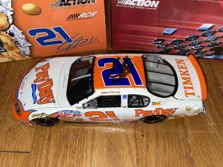 2003 Kevin Harvick 21 Payday Autographed Rcr Chevy 1:24 Nascar Action Mib