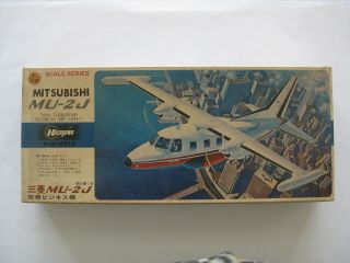 1|72 Model Plane Mitsubishi Mu - 2j Twin Turboprop Business Hasegawa D11 - 2539