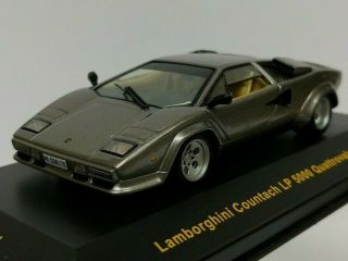 ===== Ixo 1:43 Lamborghini Countach Lp5000 Qv Grey 1988 (black Sleeve) =====