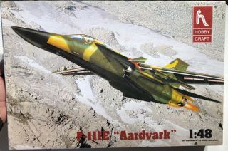 Hobby Craft F - 111e Aardvark 1/48 Open Model Kit ‘sullys Hobbies’