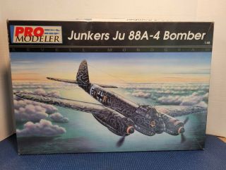 Pro Modeler Revell Monogram 1:48 Junkers Ju - 88 A - 4 Bomber Kit 85 - 5948
