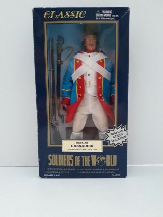 Hessian Grenadier Soldiers Of The World Revolutionary War 12 " Poseable Figure