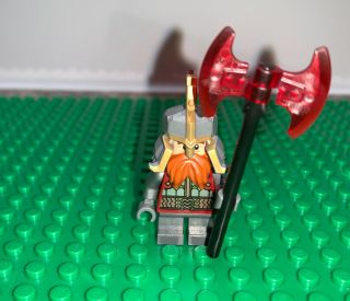 Lego Hobbit Dain Ironfoot Dwarf Minifigure The Battle Of The Five Armies 79017