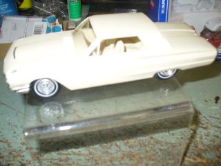 1965 Ford Thunderbird Promo Model Vintage Plastic Amt Jo - Han