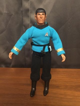 Vintage 1974 Mego Star Trek 8 " Mr Spock Missing Phaser