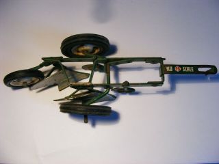 Vintage 1/16 Green Tru - Scale 2 - Bottom Plow Farm Toy 1950s