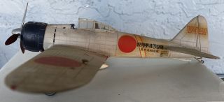 70’s Vintage Plastic Model Plane Japan Ww2 Wwii Built (17)