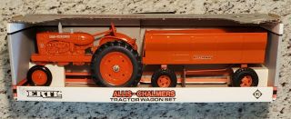 Ertl Allis - Chalmers Wd - 45 Tractor With Wagon Set 1:16