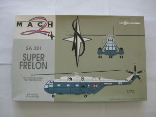 1|72 Model Helicopter Sa 321 Frelon Heavy Helicopter Mach 2 D12 - 2987