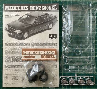 1/24 Tamiya Mercedes Benz 600sel Car Model Kit