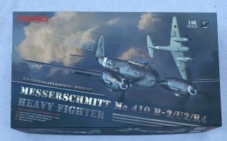 Meng Model Ls - 004 1/48 Messerschmitt Me 410 B - 2/u2/r4 Heavy Fighter