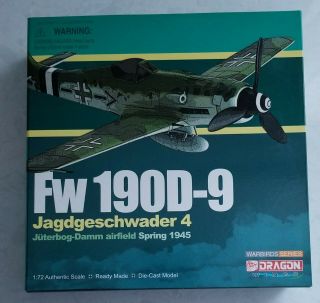 Dragon 50080 1/72 Die - Cast Fw 190d - 9 Jagdgeschwader 4