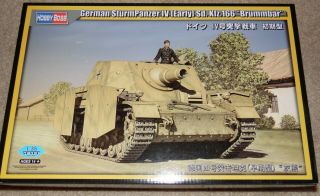 Hobbyboss 2015 German Sturmpanzer Iv[early] Sd.  Kfz.  166 " Brummbar " 1/35 - 80134