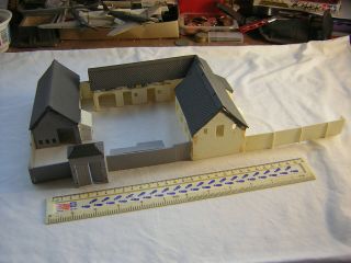 Part Built Airfix Waterloo Farmhouse La Haye Sainte Scale 1:72