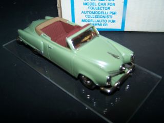 1951 Studebar Convertible 1/43 Provence Moulage N Brk Motor City Minimarque