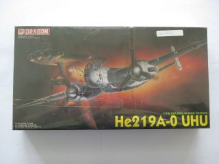1|72 Model Plane (golden Wing Series) He219a - 0 Uhu Dragon D12 - 114