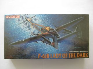 1|72 Model Plane (golden Wing Series) P - 61b Lady Of The Dark Dragon D12 - 115