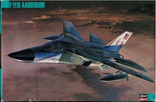 1/72 Hasegawa K36; General Dynamics F - 111e Usaf Aardvark Spirit Of 76