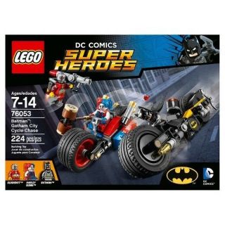 Lego Dc Comics Heroes Batman 76053 Gotham City Cycle Chase Harley Deadshot
