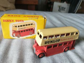 Dinky Toys Double Deck Bus No.  290 Double Decker Box Is Rough