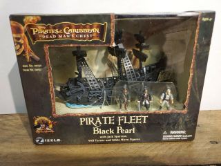 Nos 2006 Zizzle Pirates Of The Caribbean Dead Mans Chest Micro Black Pearl Fleet