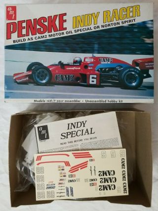 1976 Amt T261 Penske Indy Racer (norton / Goodyear) - 1/25 Scale Kit