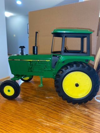 John Deere Model 4040 Toy Tractor Green Diecast No Box 9.  5x5.  5x7