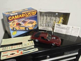 Monogram Built 1/24 Camaro Z - 28 Iroc Pro Street Mpc Box