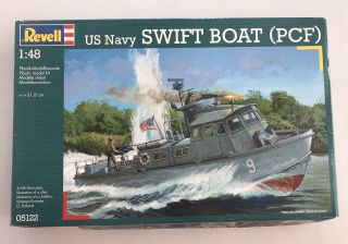 2013 Revell 1/48 Us Navy Swift Boat (pcf) Plastic Model Kit 05122