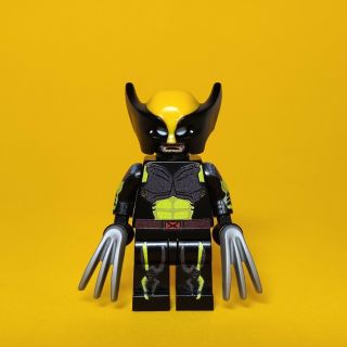 Lego Custom Wolverine X - Men Minifigure Uv Printed