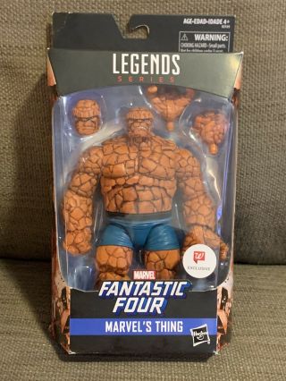 Marvel Legends Thing Walgreens Exclusive Fantastic Four Figure - Opened