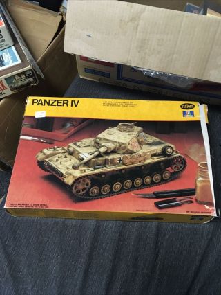 Testors/italeri 1/35 Panzer Iv Unassembled Kit