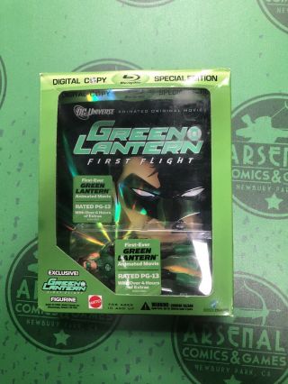 Green Lantern First Flight 2 - Disc Dvd Special Edition,  Exclusive Figure 2009