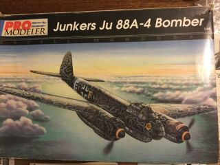 Monogram Pro Modeler 5948 1:48 Junkers Ju - 88a - 4 Bomber 2 - In - 1