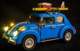 Led Light Kit For Lego 10252 Volkswagen Beetle Usb Powered Bricklite