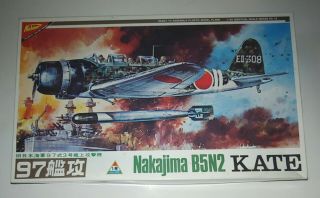 Nichimo 13 Nakajima B5n2 Kate 1/48 Scale Model Kit Rm - Tr