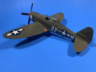 Vintage Built 1:48 P - 47d Thunderbolt “jug” Ww2 Us Army Corps Fighter