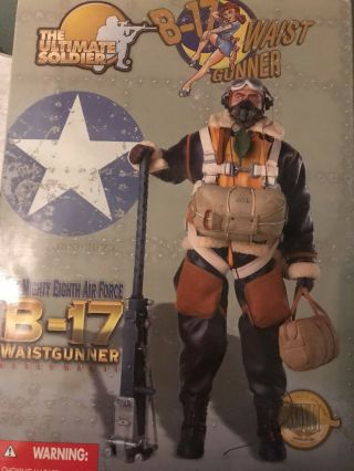 Ultimate Soldier Wwii B - 17 Waistgunner 12 " Figure