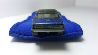 Hot Wheels Redline Custom Camaro Spectraflame Blue US Base 1967 Vintage 3